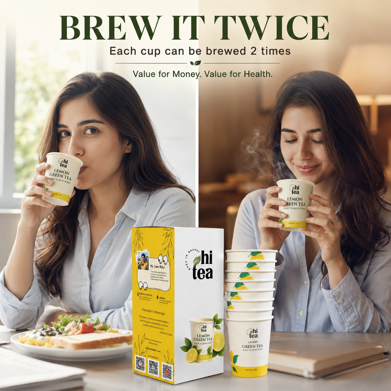
          Can You Brew Green Tea Twice? How HI TEA’s Second Brew Works
        