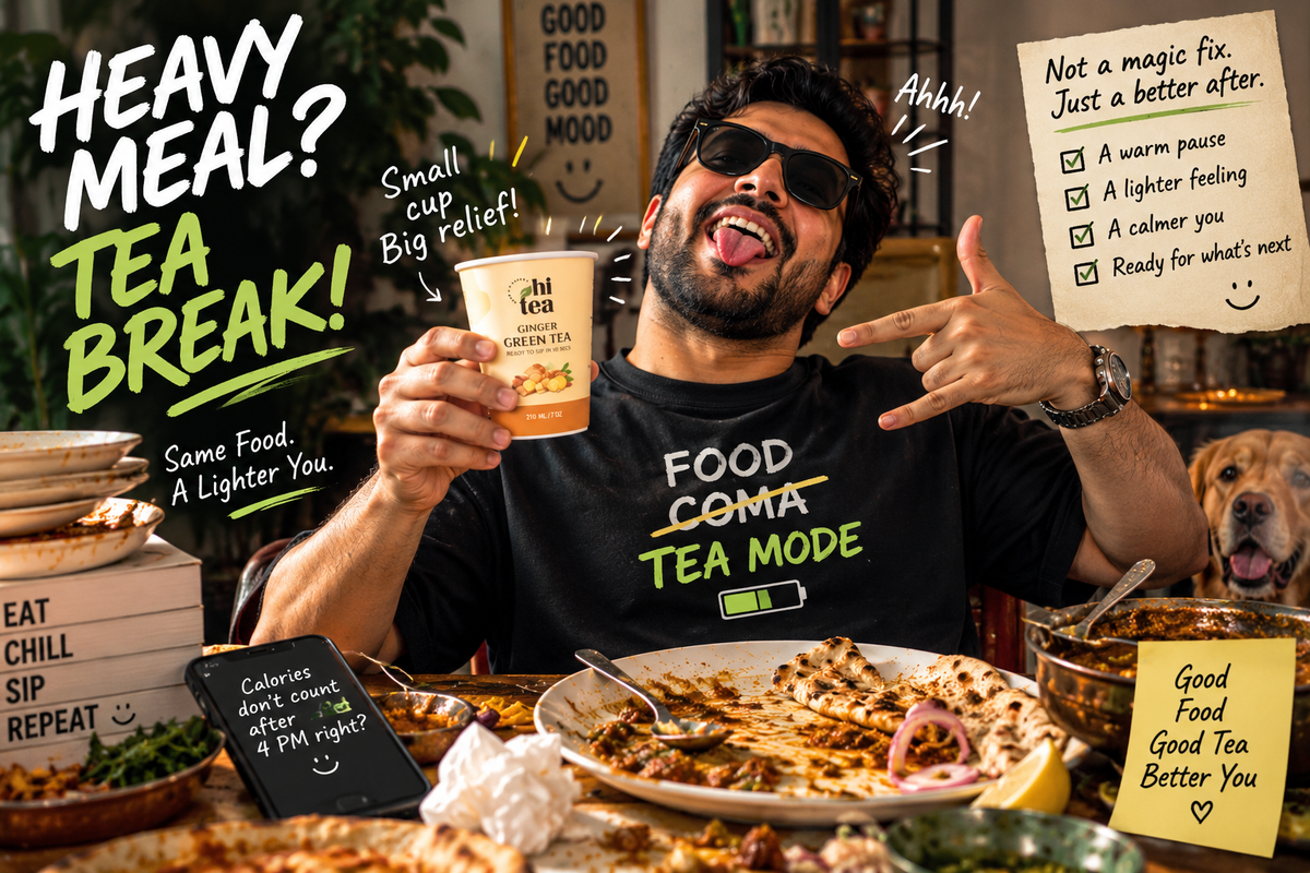 Green Tea After Heavy Meals: Is It Actually Helpful?