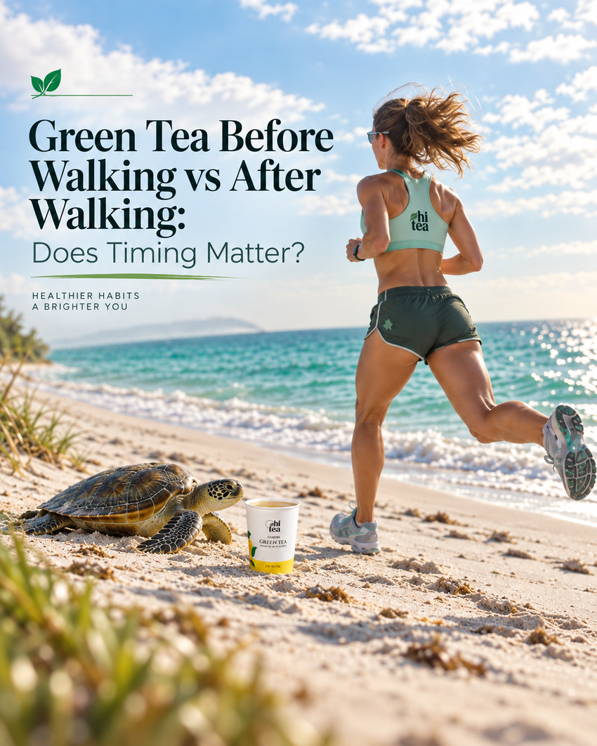 Green Tea Before Walking vs After Walking: Does Timing Matter?