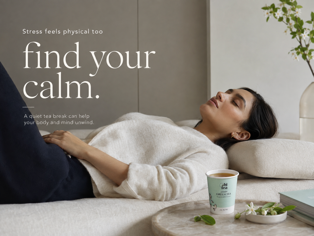 Green Tea for Stress & Calm: L-Theanine, Caffeine & What Research Says