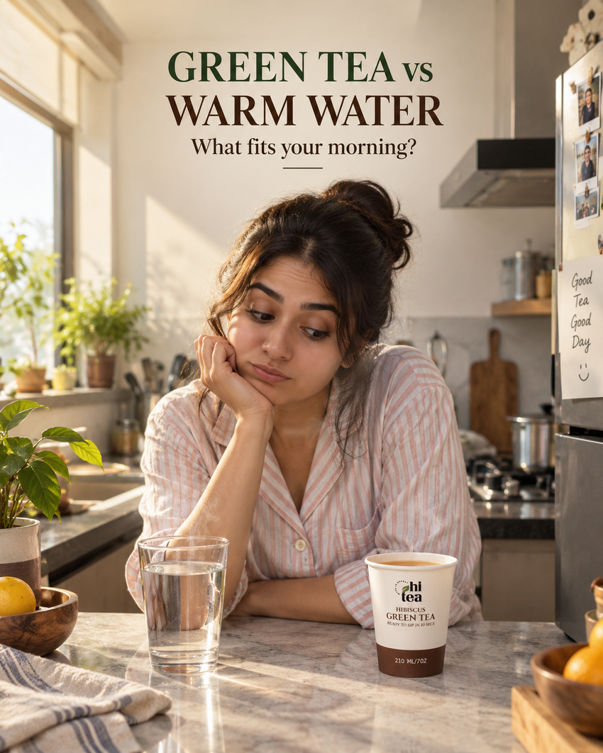 Green Tea vs Warm Water in the Morning: Do You Really Need Tea First Thing?
