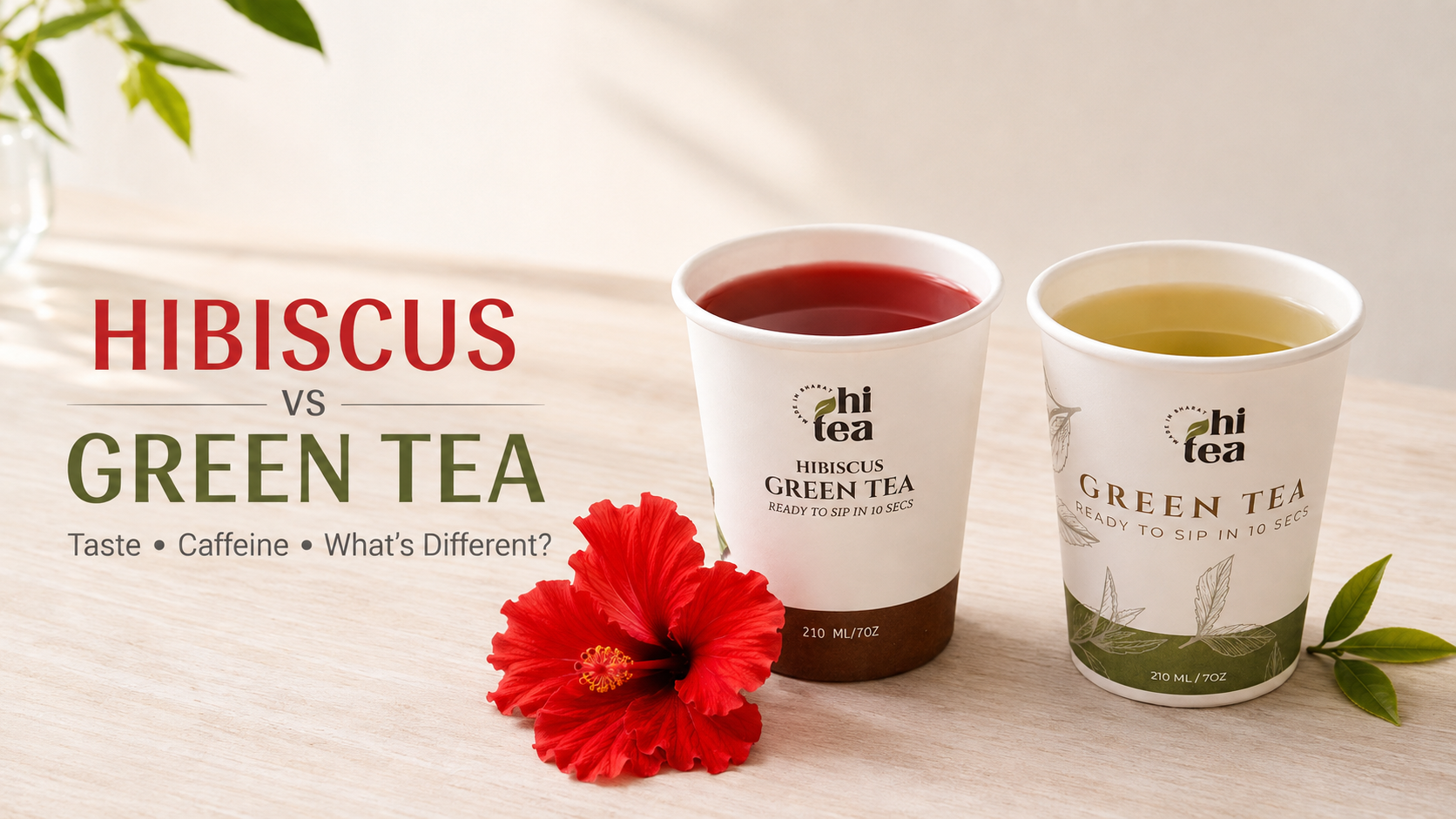 
          Hibiscus vs Green Tea: Taste, Caffeine & What’s the Difference?
        