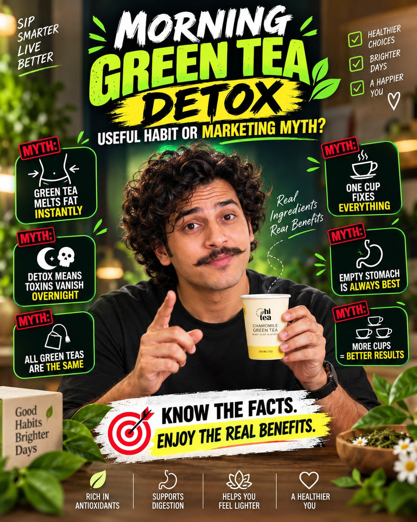 Morning Green Tea Detox: Useful Habit or Marketing Myth?