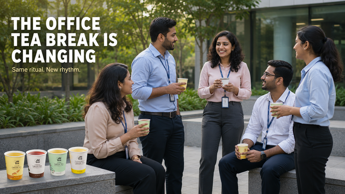 The Office Tea Break Is Changing