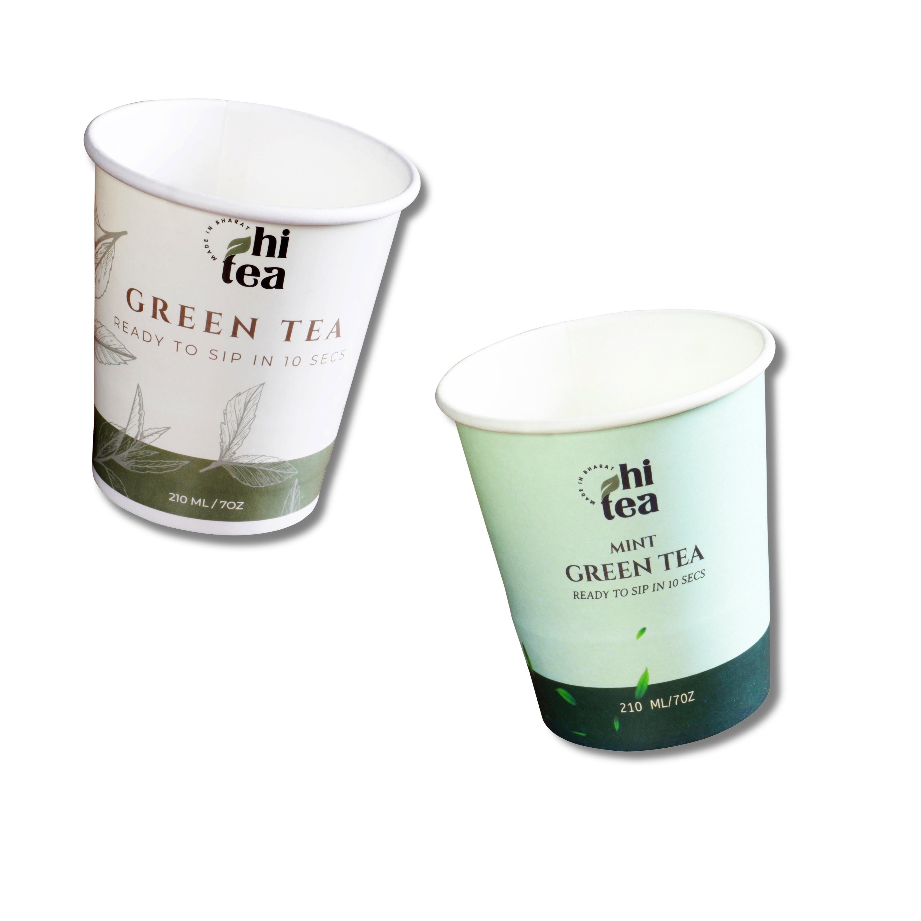 Classic Green Tea & Mint Green Tea - Pack of 2 (16 Cups )