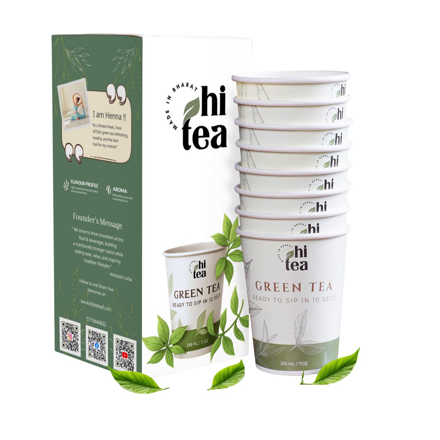 Green Tea Instant Cups alternate image