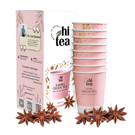 Kahwa Green Tea Instant Cups