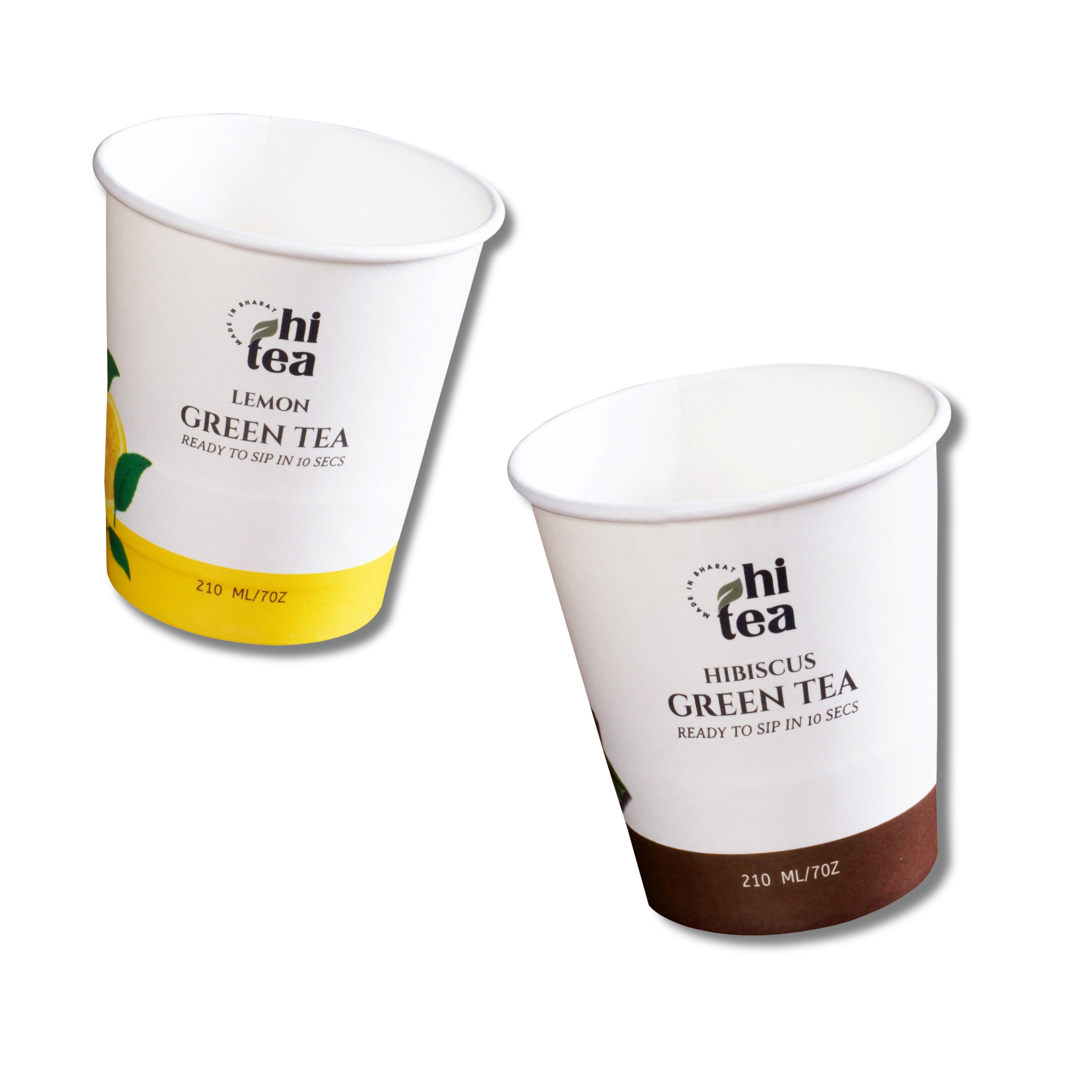 Lemon Green Tea & Hibiscus Green - Pack of 2 (16 Cups )