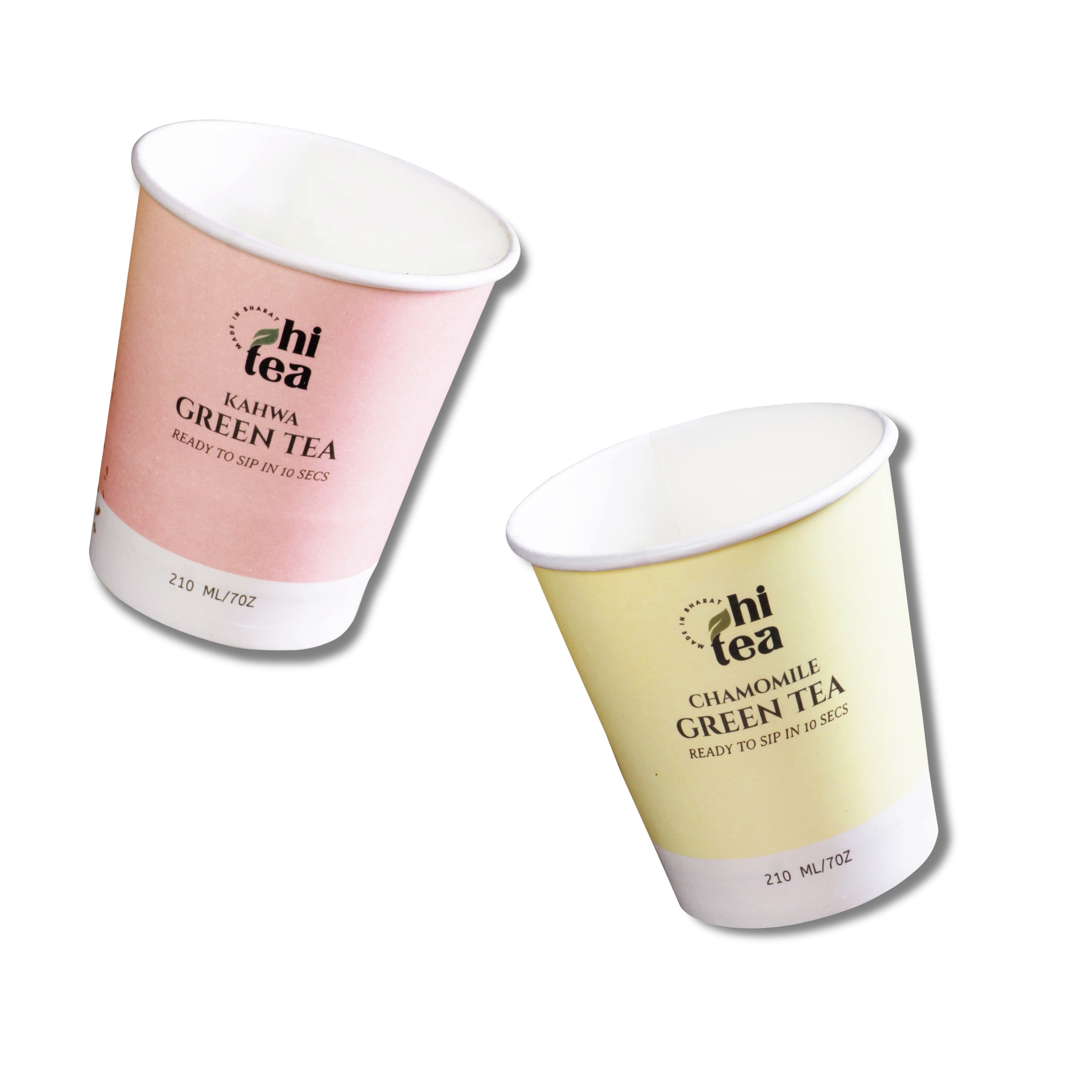 Kahwa Green Tea & Chamomile Green Tea - Pack of 2 (16 Cups )