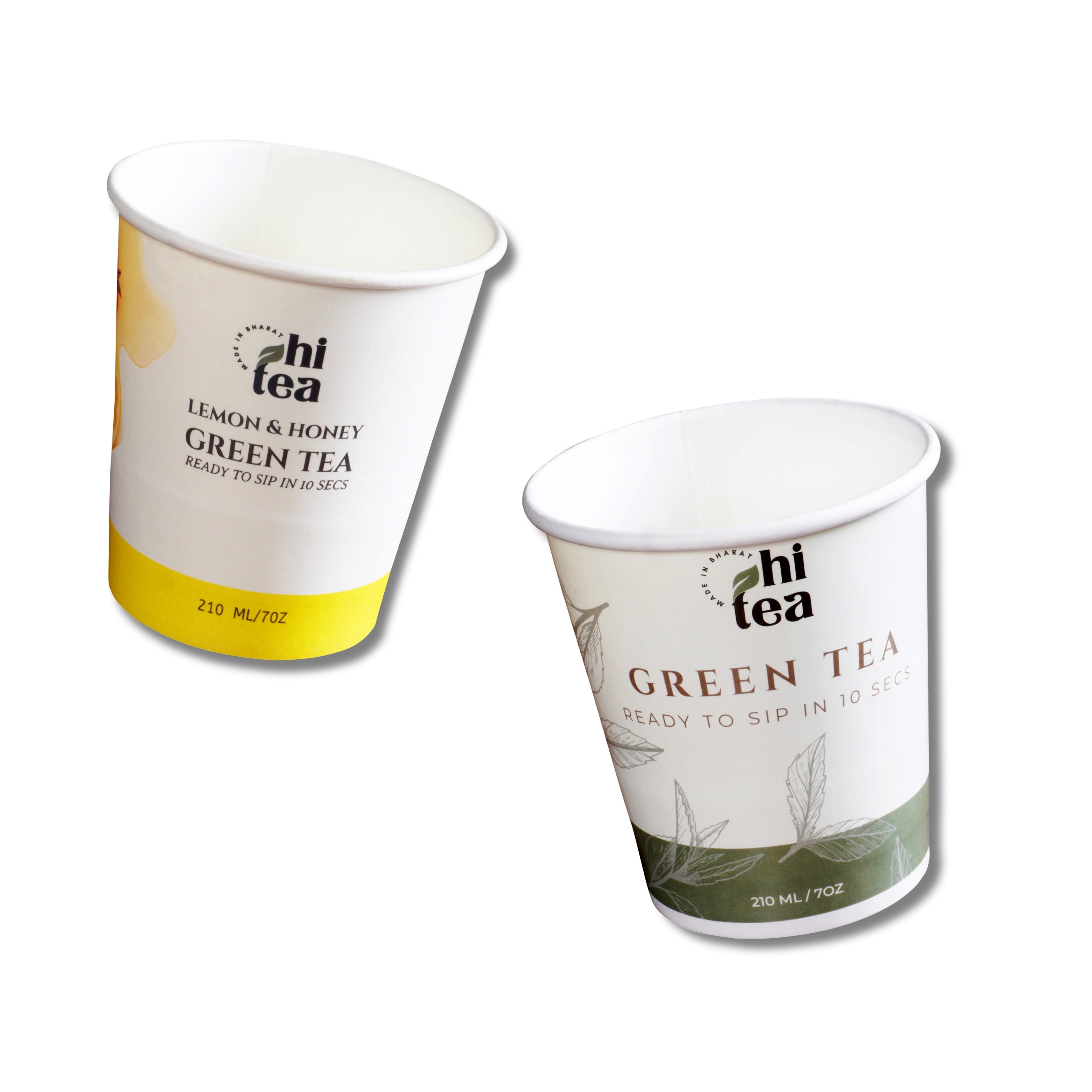 Lemon Honey & Classic Green Tea - Pack of 2 (16 Cups )