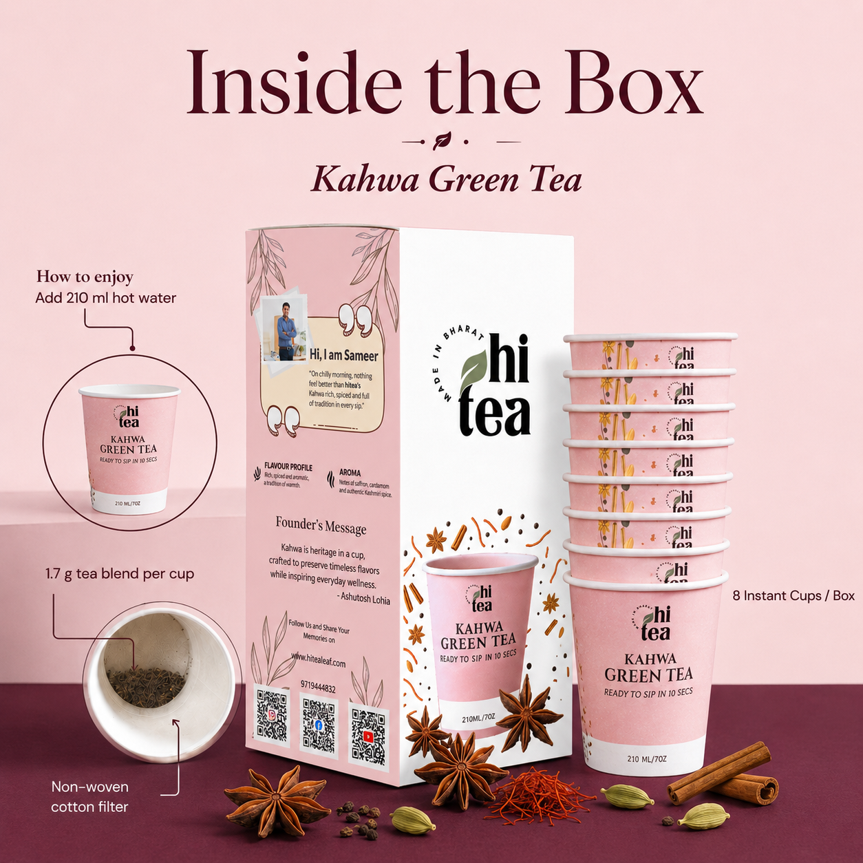Each cup brews twice for better everyday value.