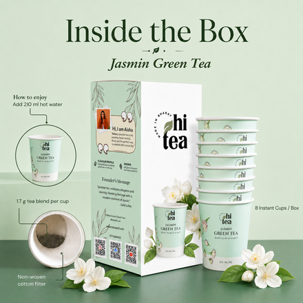 Jasmine Green Tea Instant Cups