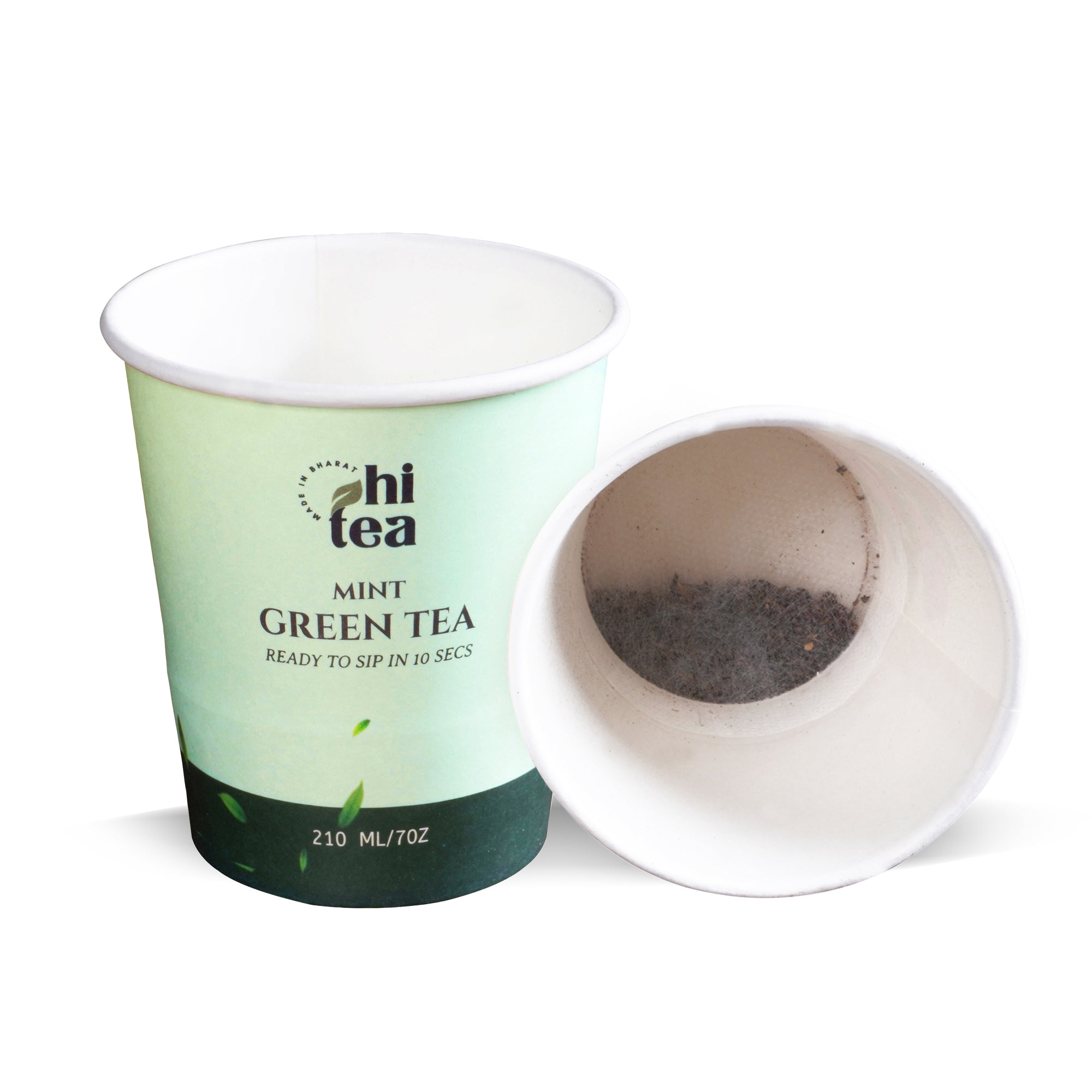 Mint Green Tea | 8 Instant Cups – Just Add Hot Water