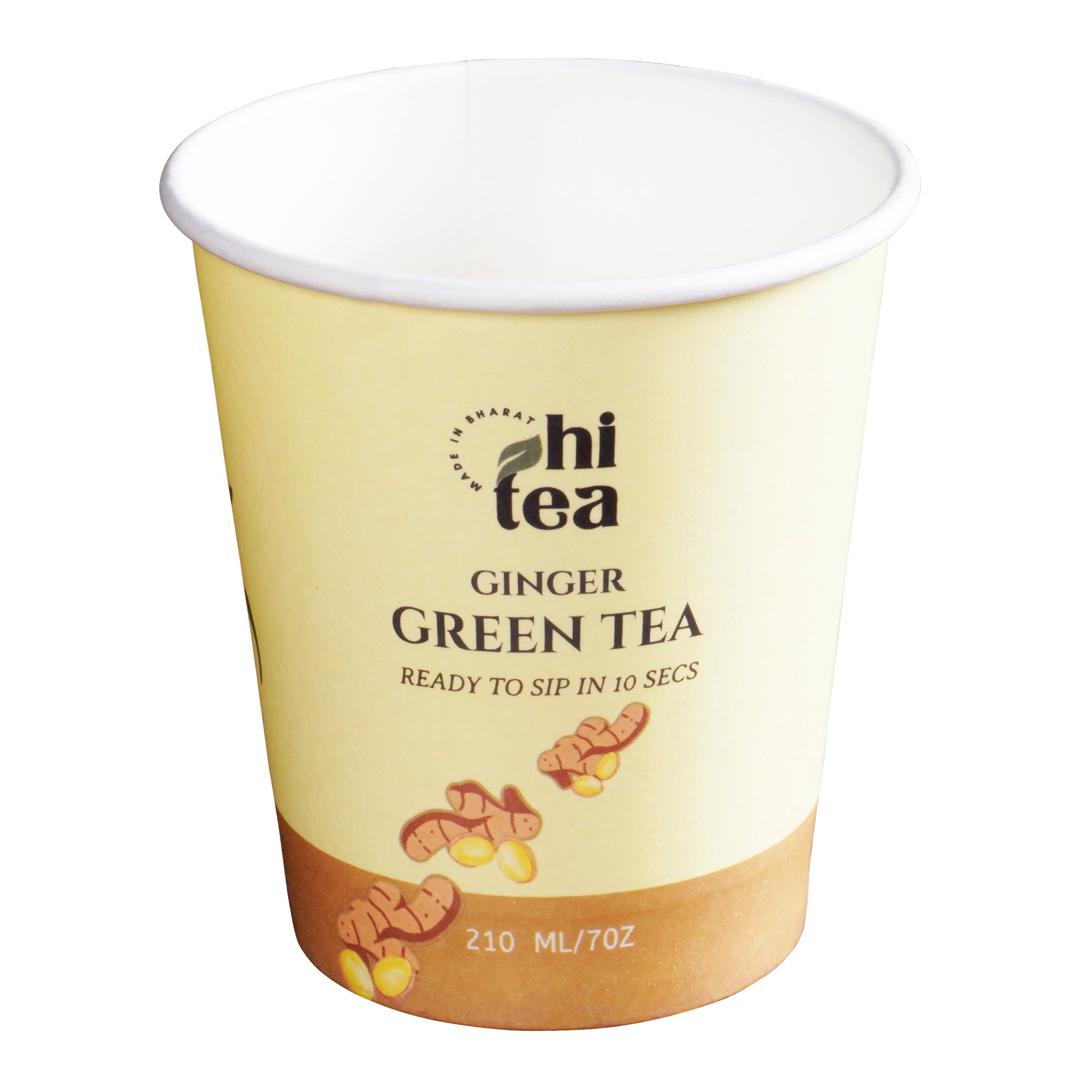 Ginger Green Tea | 8 Instant Cups – Just Add Hot Water