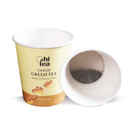 Chamomile Green Tea & Ginger Green Tea - Pack of 2 (16 Cups )
