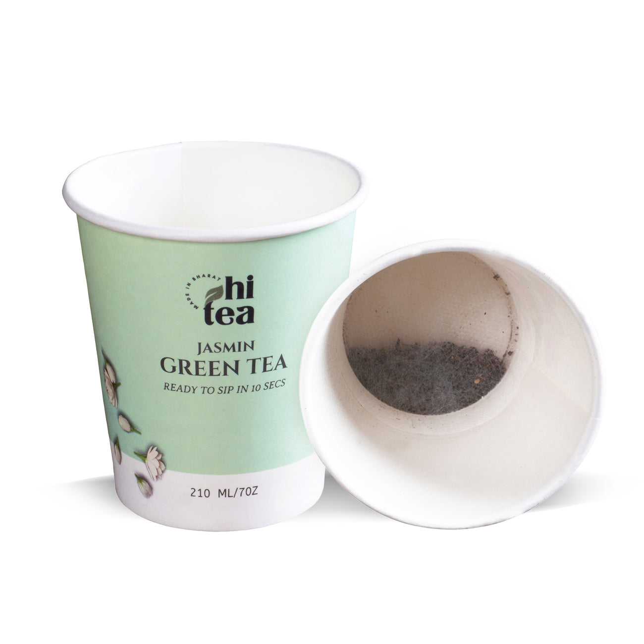 Classic Green Tea & Jasmine Green Tea - Pack of 2 (16 Cups )